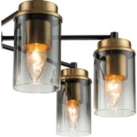 Люстра средней высоты Escada 2118/7P (Black/Brass)