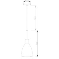 Подвесная люстра Moderli Toni V10649-1P