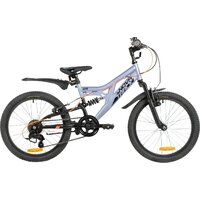 Детский велосипед Novatrack Shark 20 20SS6V.SHARK.GRB6 (серо-голубой)