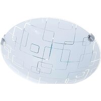 Припотолочная люстра Aitin Pro Оазис D300 (хром/белый)