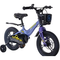 Детский велосипед Maxiscoo Jazz Pro 14 2024 (синий карбон)