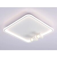 Припотолочная люстра Ambrella light Comfort FL5114/1+2 WH (белый)