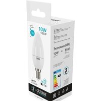 Светодиодная лампочка Gauss LED Elementary Candle 10W E14 4100K 33120