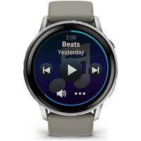 Умные часы Garmin Venu 4 45 мм (серебристый/серый)