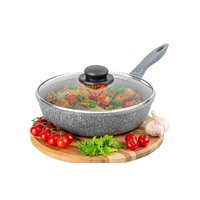 Сковорода Elan Gallery Гармония вкуса 120583 (серый мрамор)