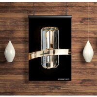 Подвесная люстра Arte Lamp Santorini A1049SP-16GO