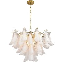 Подвесная люстра Lumion Plume 8385/9 Neoclassi LN (золото/белый)