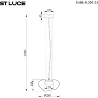 Подвесная люстра ST Luce SL6019.303.01