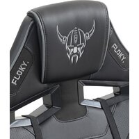 Игровое (геймерское) кресло FLOKY Asgard Black (черный)