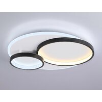 Светильник-тарелка Ambrella light FA7719 WH/BK
