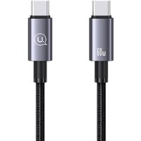 Кабель Usams US-SJ678 USB Type-C - USB Type-C (0.25 м, черный)
