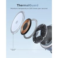 Беспроводное зарядное Ugreen W713 65300 (голубой)
