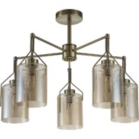 Люстра средней высоты Escada Divita 688/5P E14*40W Brass