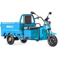 Грузовой электроскутер Rutrike Амулет 1100 60V 650W (голубой)
