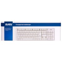 Клавиатура SVEN Standard 301 USB (белый)