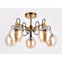 Подвесная люстра Ambrella light Traditional TR9061/5 SB/TI