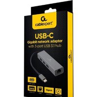 USB-хаб Cablexpert A-CMU3-LAN-01