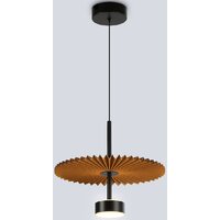 Подвесная люстра Ambrella LH72607 BK/CF (черный/кофе)