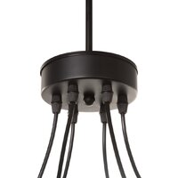 Подвесная люстра BayerLux 2719/6 7562809 (черный/золото)