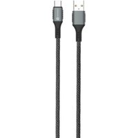 Кабель Atomic 30.394 USB Type-A - USB Type-C (1.2 м, черный)
