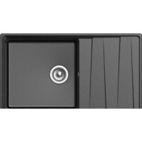 Кухонная мойка GranFest GF-LV-860L (черный)