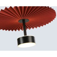 Подвесная люстра Ambrella LH72613 BK/RD (черный/красный)