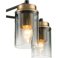 Люстра средней высоты Escada 2118/5P (Black/Brass)