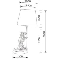 Настольная лампа Arte Lamp Gustav A4420LT-1WH
