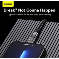 Кабель Baseus Explorer USB Type-A - Lightning (2 м, черный)
