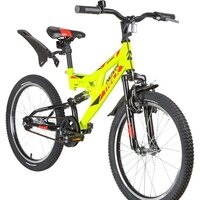 Детский велосипед Novatrack Shark 20 2020 20SS1V.SHARK.GN20 (зеленый)