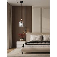 Припотолочная люстра Aitin Pro НСБ 01-60-101 96522/1 (черный/хром)