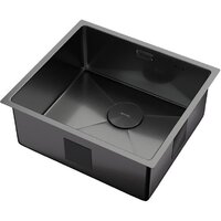 Кухонная мойка ZorG Zerox 49 U / IF PVD Gunblack