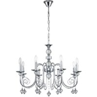Подвесная люстра Escada Shine 678/8PL E14*40W Chrome