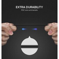 Кабель Ugreen US161 50751 USB Type-C - USB Type-C (1.5 м, черный/серый)