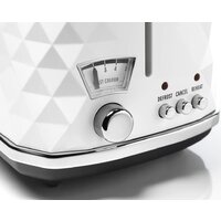 Тостер DeLonghi Brillante CTJ 2103.W