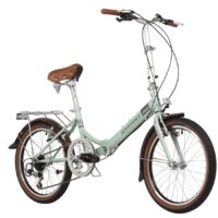 Велосипед Novatrack Aurora 3.6 20 2024 20FAURORA6S.BL4 (светло-бирюзовый, разобранный)