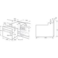 Газовый духовой шкаф Korting OGG 541 CFX