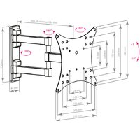 Кронштейн для телевизора Arm Media MARS-4