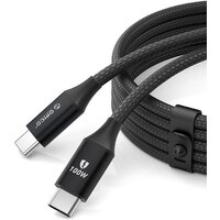 Кабель Orico CDX-100CC USB Type-C - USB Type-C (1 м, черный)
