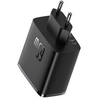 Сетевое зарядное Baseus Cube Pro 3 Ports Fast Charger 65W P10152301113-00 (черный)