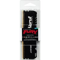 Оперативная память Kingston FURY Beast RGB 16ГБ DDR4 3200 МГц KF432C16BB12A/16
