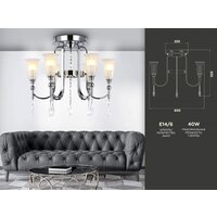 Подвесная люстра Ambrella light TR TR3243