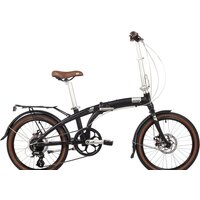 Велосипед Novatrack Town alloy 8 D 2024 (черный)