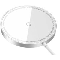 Беспроводное зарядное Baseus Simple Mini3 Magnetic Wireless Charger 15W CCJJ040012 (белый)