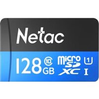 Карта памяти Netac P500 Standard 128GB NT02P500STN-128G-R + адаптер