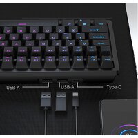 Клавиатура Royal Kludge RK98 RGB (черный, RK Brown)