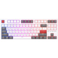 Клавиатура Royal Kludge RK-R87 RGB (белый, RK Brown)