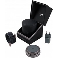 Беспроводное зарядное Magssory Disc Signature Edition 3 в 1 для Apple WCH033 (темно-серый)