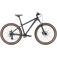 Велосипед Stark Indy 27.1 D M 2026 (антрацит матовый/серо-золотистый, разобранный)