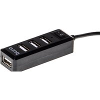 USB-хаб Buro BU-HUB4-0.5L-U2.0